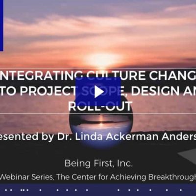 Integrating Culture Change in Project Scope, Design and Roll-Out Webinar copy Integrating Culture Change in Project Scope, Design and Roll-Out Webinar
