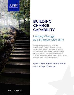 Leading Change As a Strategic Capability