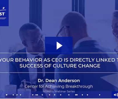 Why Culture Change Success is Linked to CEO Leadership Style Why Culture Change Success is Linked to CEO Leadership Style